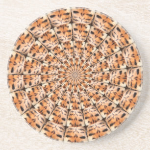 En Grès Dessous de verre Tiger Stripes