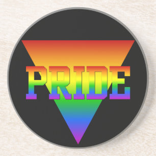 En Grès Dessous de verre Triangle Pride