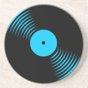 En Grès Dessous de verre vinyle rétro vintage années 80 Co