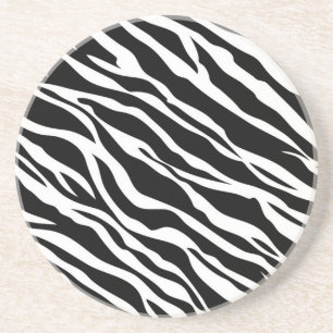 En Grès Dessous de verre Zebra