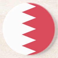 Drapeau patriotique du Dessous de verre de Bahreïn