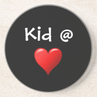 Enfant @ Dessous de verre cardiaque