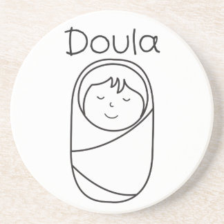En Grès Ensemble de dessous de verre de Doula