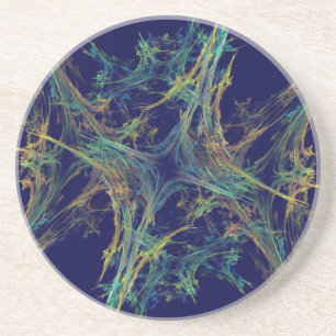 En Grès Frost Series-6— Blue Multi Dessous de verre 1 de