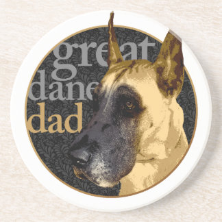 En Grès Grand Dessous de verre papa Dane