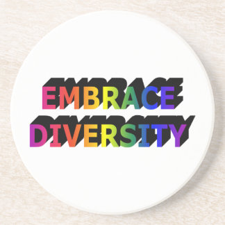 En Grès Intégrer le Dessous de verre de la diversité