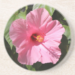 En Grès Joli Dessous de verre de pierre rose