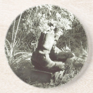 En Grès Le Dessous de verre des "Vieux Bottes"