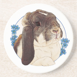 En Grès Milly Moo Bunny Dessous de verre