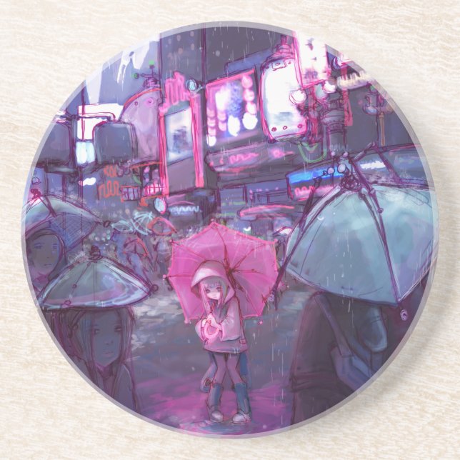 En Grès Néo- dessous de verre de New York (Devant)