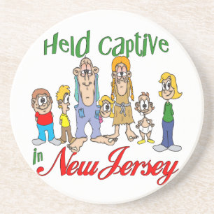 En Grès New Jersey Funny Trailer Park Dessous de verre San