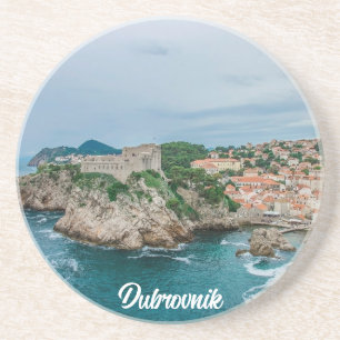 En Grès Port et dessous de verre du centre-ville de Dubrov