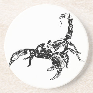 En Grès Scorpion - dessous de verre