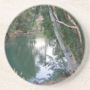 En Grès Série pittoresque — Dessous de verre de la rivière