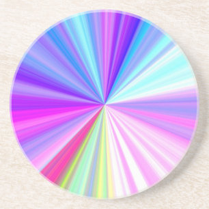 En Grès Troupeau des dessous de verre de papillons