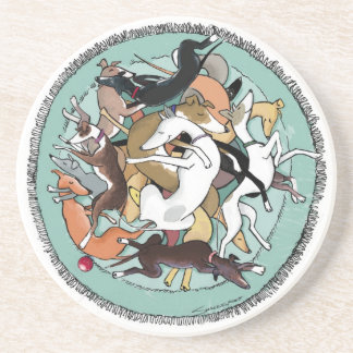 En Grès Un "embrouillement" des dessous de verre d'Iggies