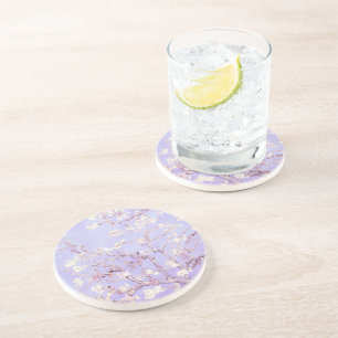 En Grès Van Gogh Almond Blossoms Lavande Dessous de verre 