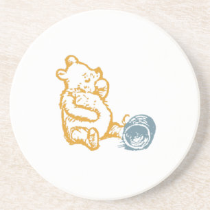 En Grès Winnie le Dessous de verre Pooh