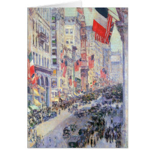 En haut de l'avenue de la 34ème rue, mai 1917 par 
