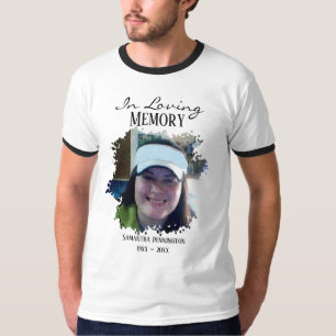 En Mémoire Amoureuse Détestée Photo T-shirt blanc