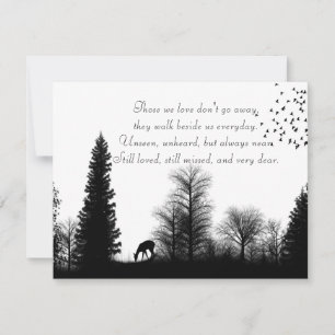 En mémoire d'amour d'une carte de voeux aimée