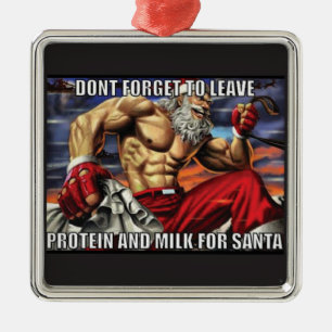 En Métal Ornement Arbre de Noël - Pour Bodybuilding