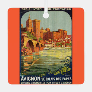 En Métal Ornement Carte Postale Provence France
