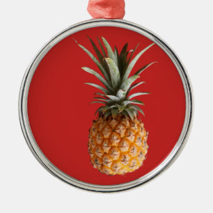 En Métal Ornement d'ananas délicieux