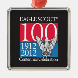 En Métal Ornement d'Eagle Scout