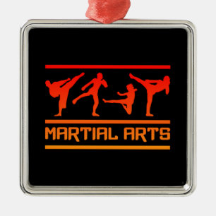 En Métal Ornement des arts martiaux