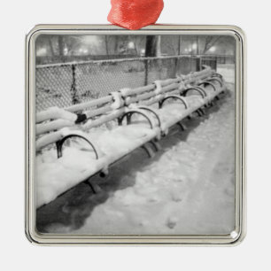 En Métal Ornement des "banquettes de neige"