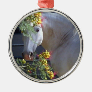 En Métal Ornement d'étalon de Lipizzan