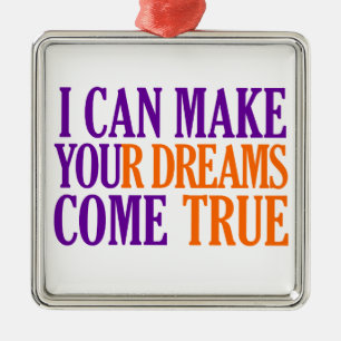 En Métal Ornement Dream Maker, personnalisable