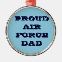 Ornement Fière Force aérienne papa