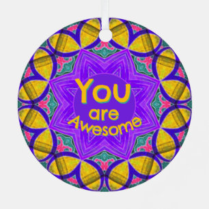 En Métal Tu Es Beau Awesome Sens Bon Ornement
