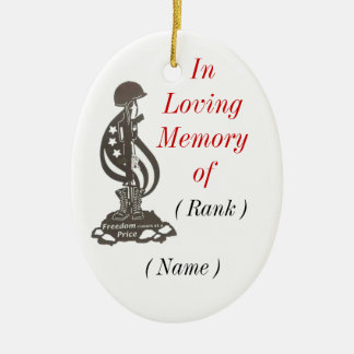 En ornement de Noël de mémoire