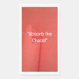 En Papier Absorber la serviette de cuisine Chaos