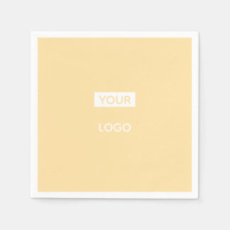 En Papier Ajoutez votre serviette de logo
