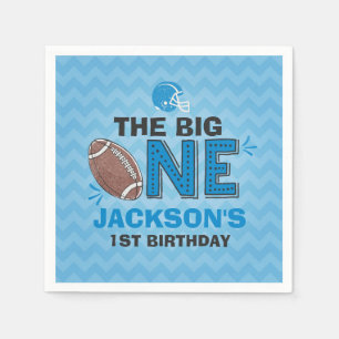 En Papier Anniversaire du football de serviette de partie du