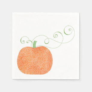 En Papier Citrouille - Serviettes