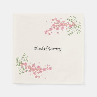 En Papier Élégant mariage personnalisé serviette