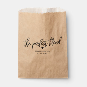 En Papier Les sachets préférés pour le mélange parfait, le t