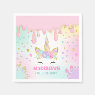 En Papier Partie de boue de serviette de fête d'anniversair