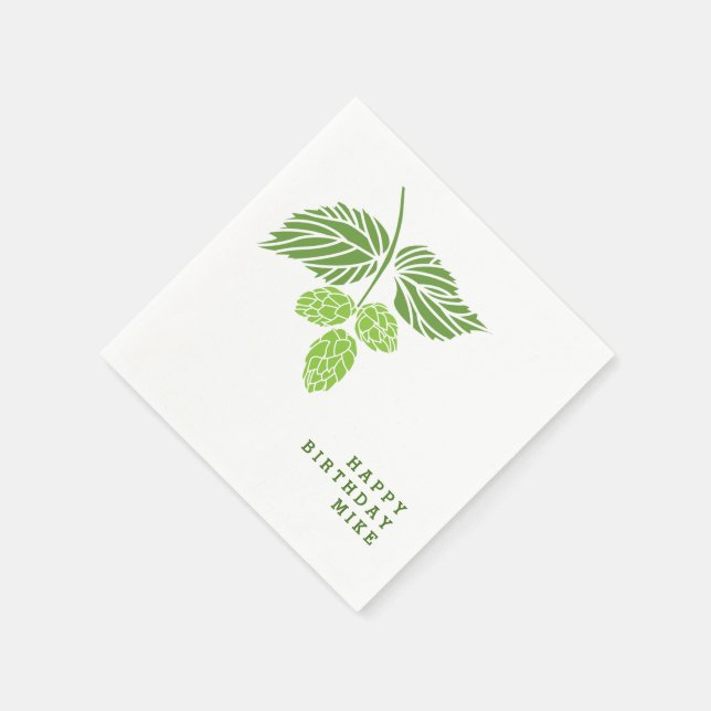 En Papier Personnaliser les serviettes avec illustration de  (Coin)