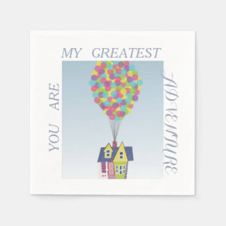 En Papier Pixar Up, serviette de table