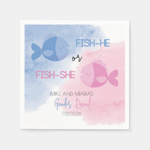 En Papier Poisson-il ou poisson-elle genre révéler serviette