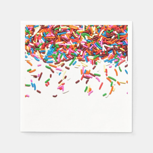 En Papier Saupoudrer les serviettes (Devant)