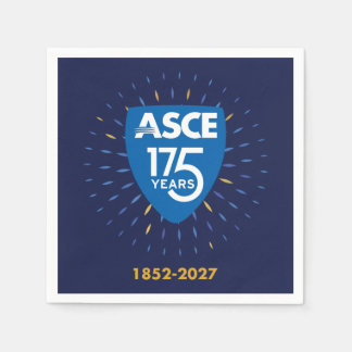 En Papier Serviette commémorative du 175e anniversaire de l'