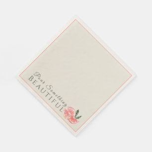 En Papier Serviette de bar Mimosa pour quelque chose de beau