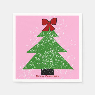 En Papier Serviette de cocktail Joyeux Noël